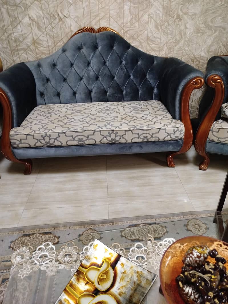 shesham  wood sofa 0