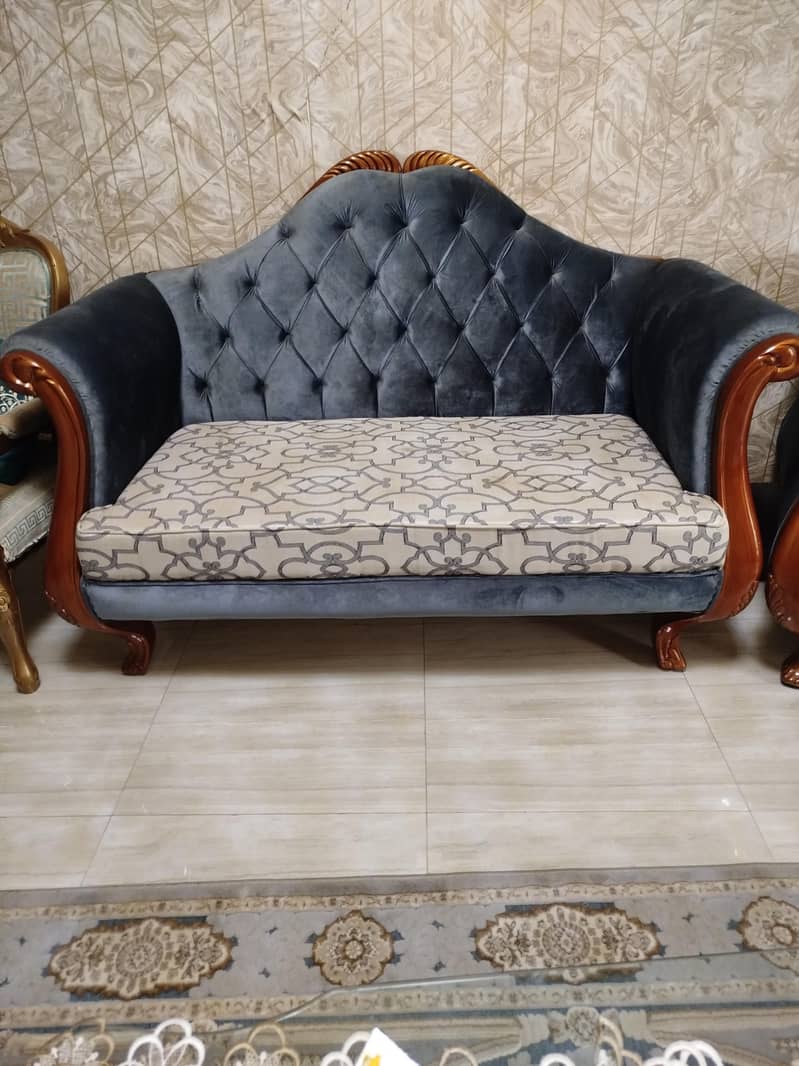 shesham  wood sofa 1