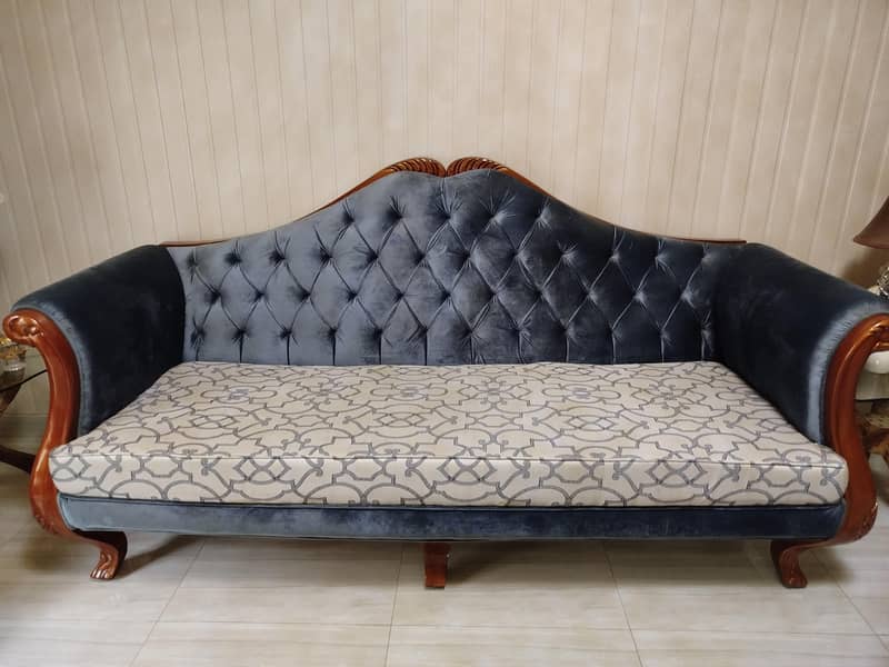 shesham  wood sofa 5