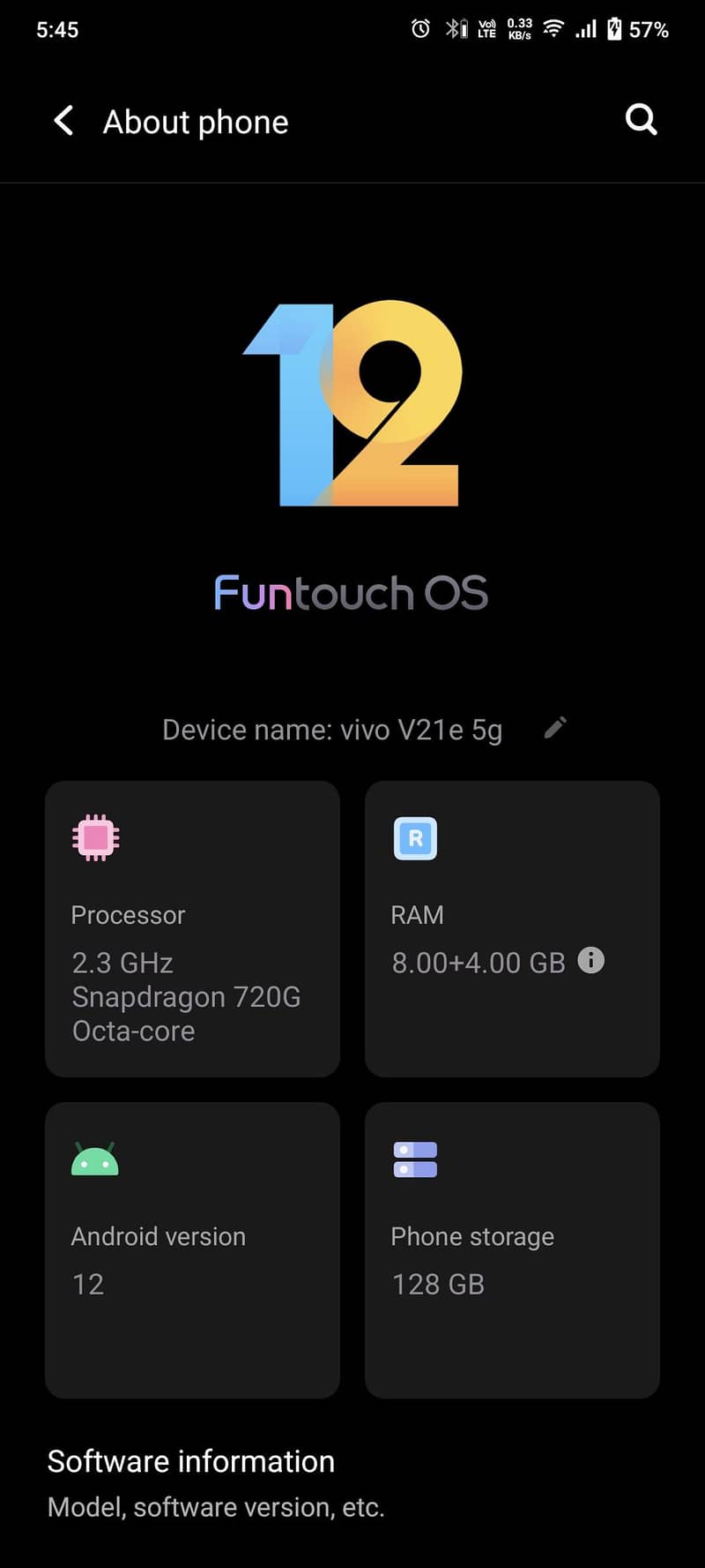 Vivo V21e 1