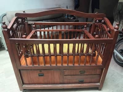 100% WOOD BABY SWING