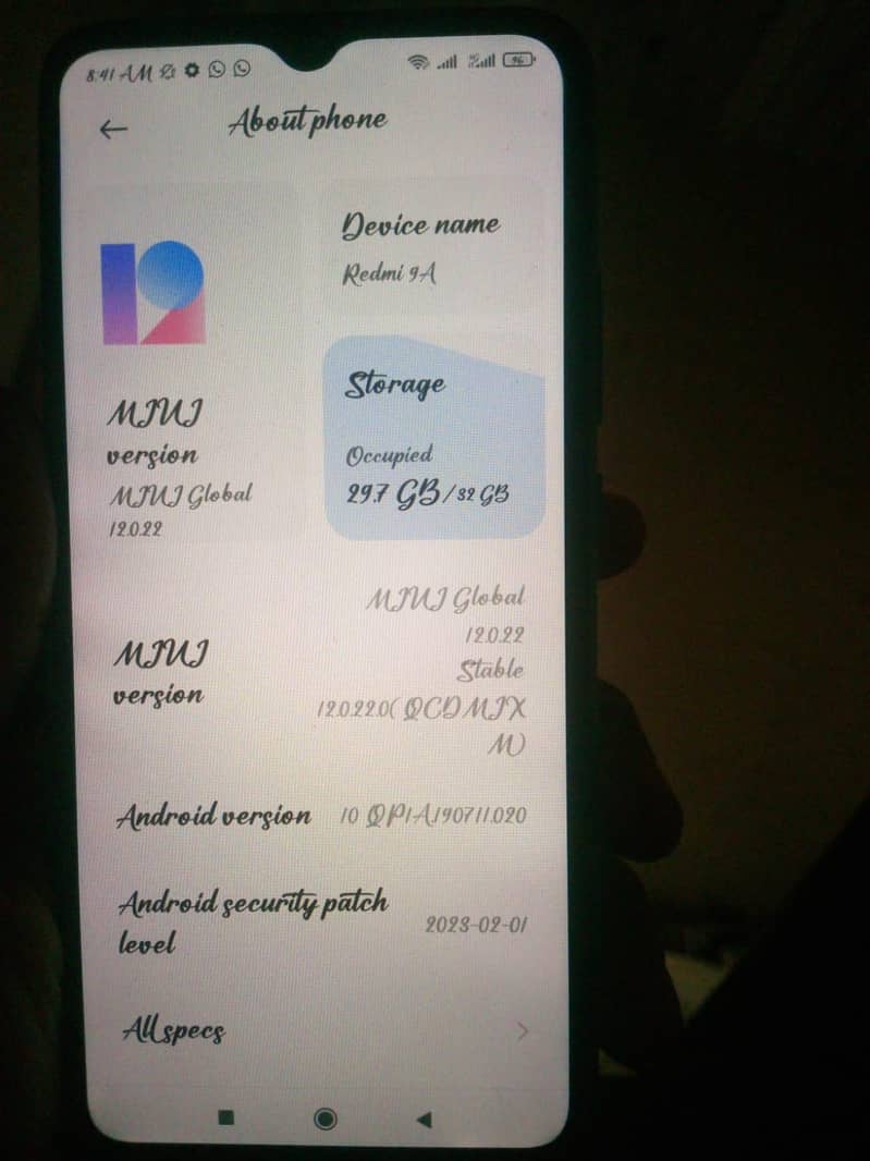 Xiaomi Redmi 9A 3