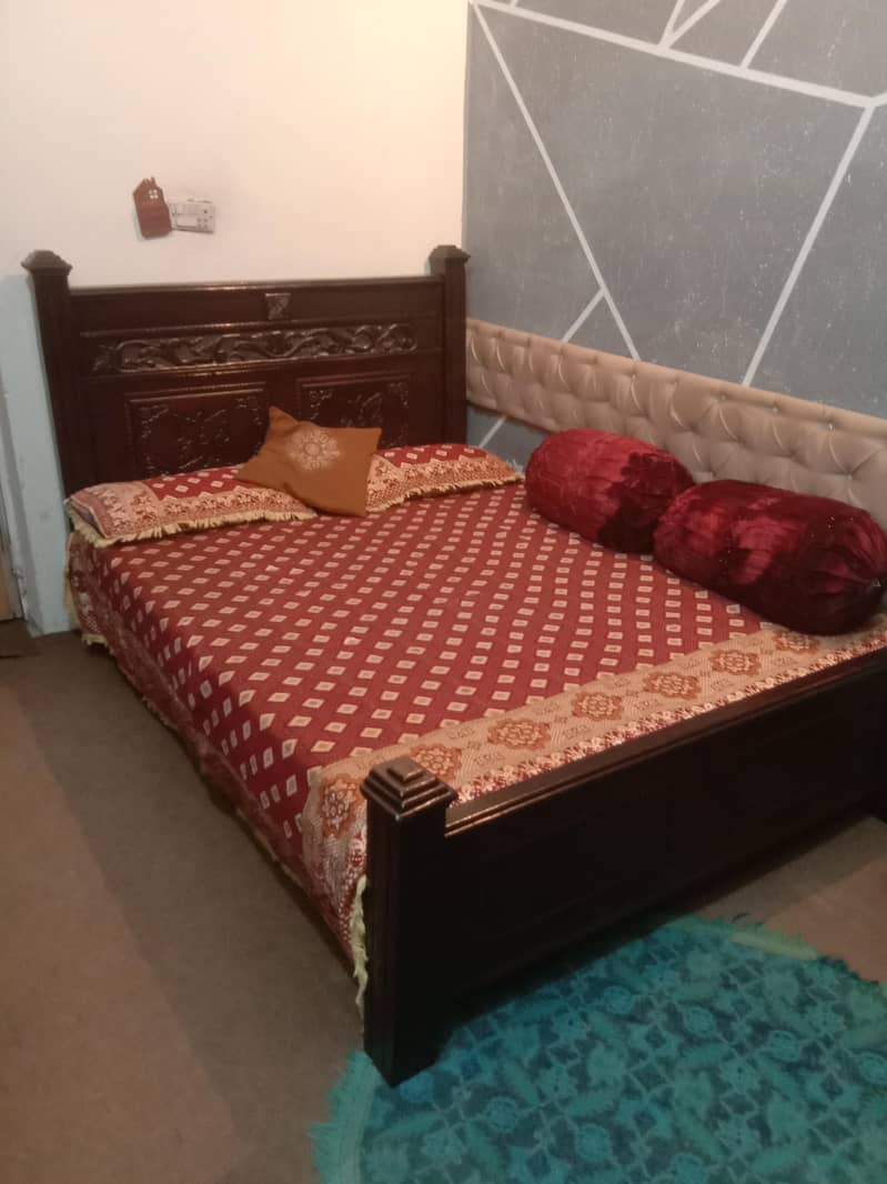 Double bed with metres 0