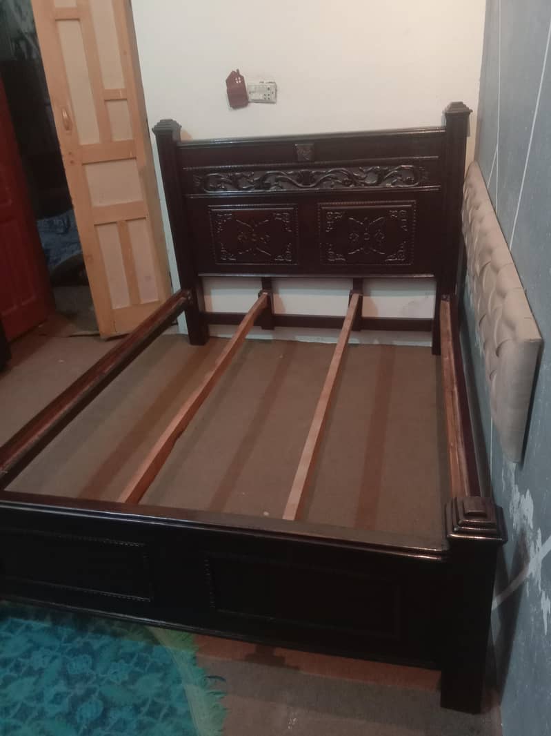Double bed with metres 5
