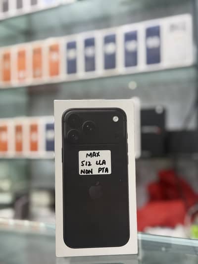 IPHONE 18 PRO MAX 512 GB BLACK 512 GB LLA NON PTA BOX PACK