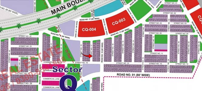 8 Marla Prime Plot for Sale | DHA Bahawalpur, Sector Q