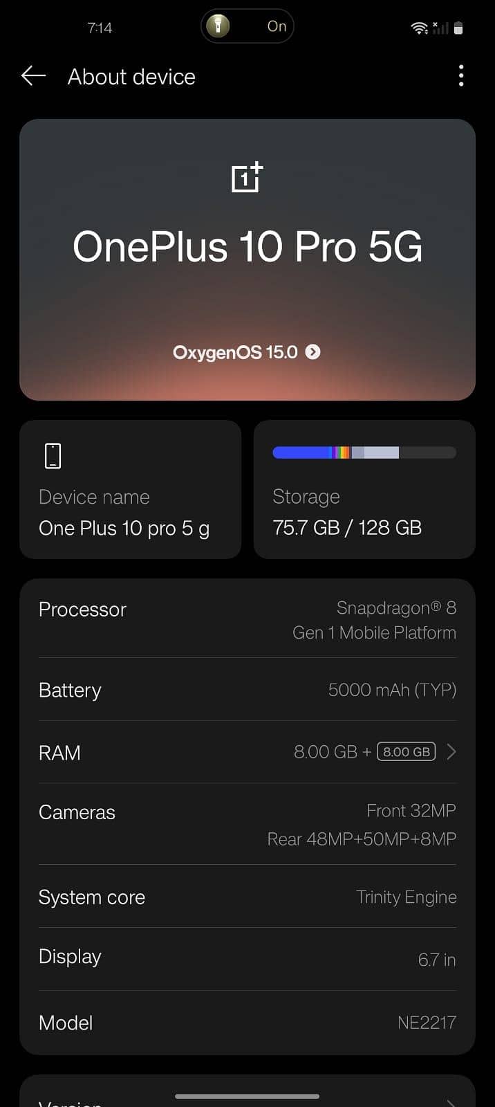 One Plus 10 6