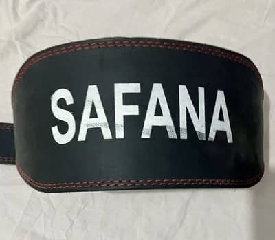 Gym weight lifting belt