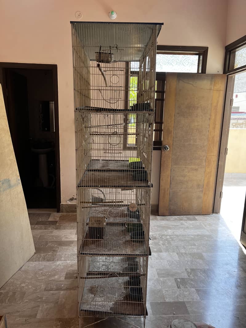 Cage for parrots 7