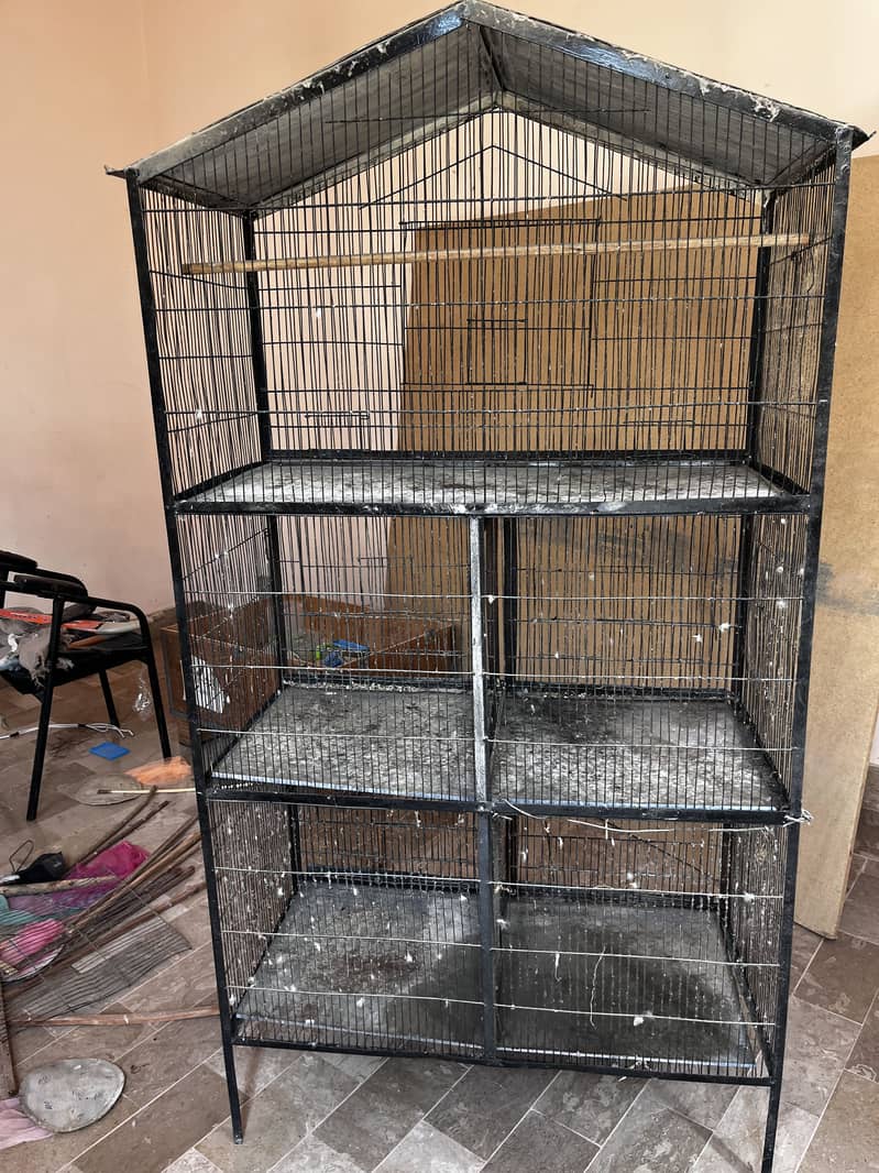 Cage for parrots 11