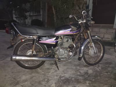 Honda CG 125 Karachi Number
