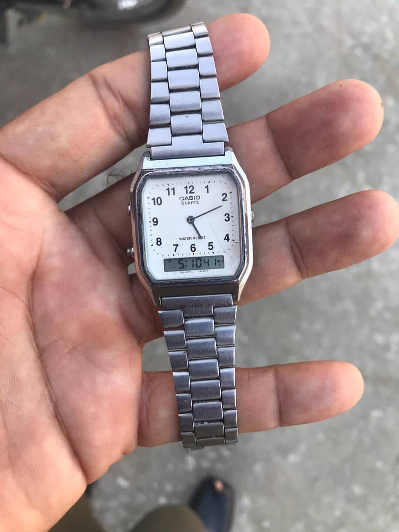 Casio watch 1
