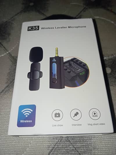 K35 Wireless Lavalier Microphone | Brand New | Wireless Mic