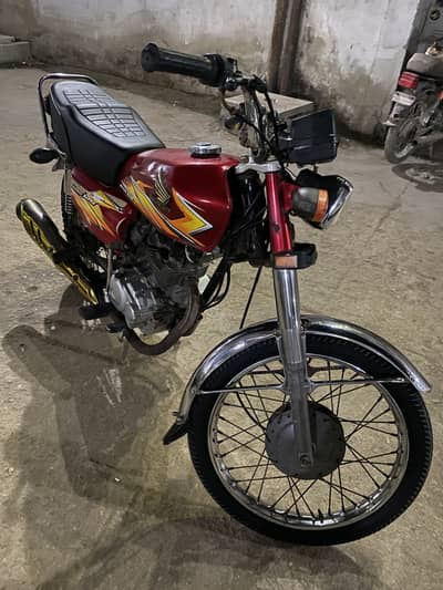 HONDA CG 125 KARACHI NUMBER