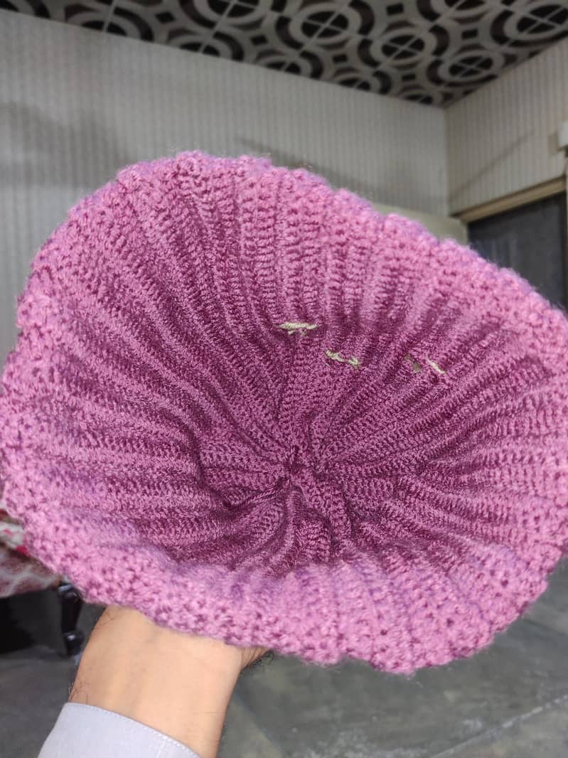 Handmade Woolen Winter Caps 1