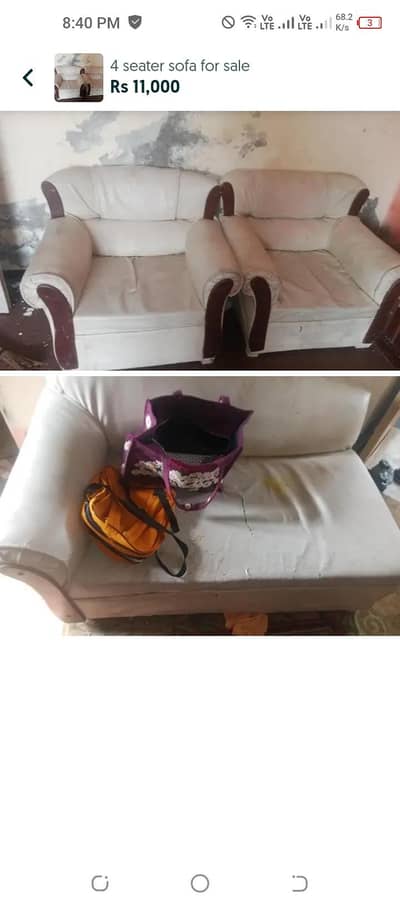 4 seater sofa