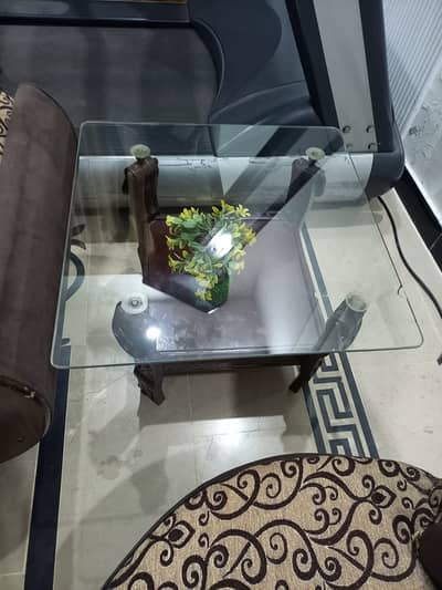 2 Glass Dining Tables