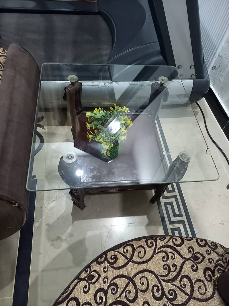 2 Glass Dining Tables 0