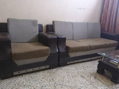 premium sofa set good condition 7 seater