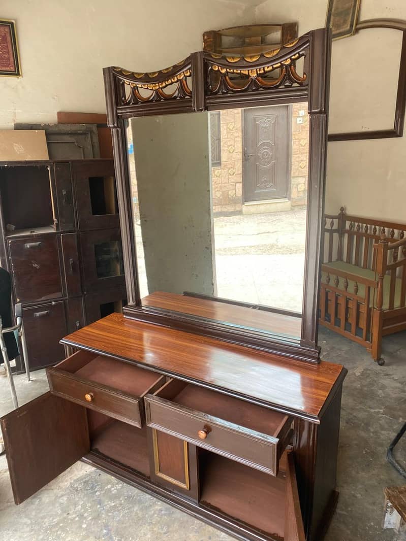 Double Bed Solid Wood 6