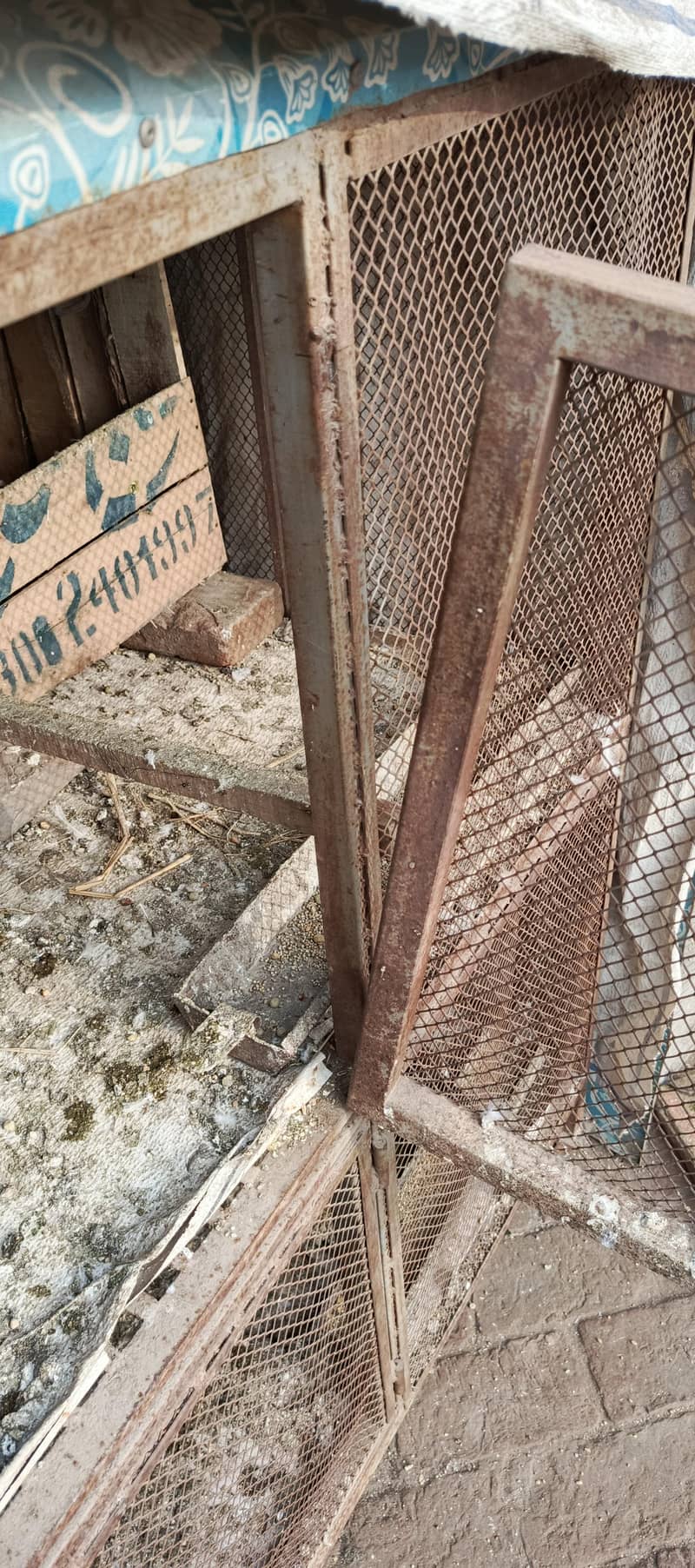 Double portion iron cage 4