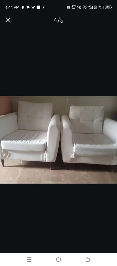 5 seater sofa witht leather