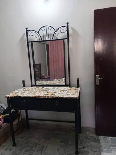 Iron Dressing Table with Mirror – Strong & Durable
