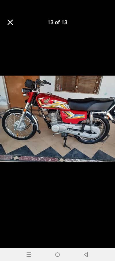 Honda 125 2025 model 1st hand