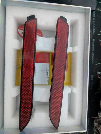 Genuine Toyota Corolla X Original Rear Bumper Reflectors (Pair)