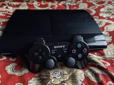 PS3 super slim jailbreak 500gb Games installed sealed console