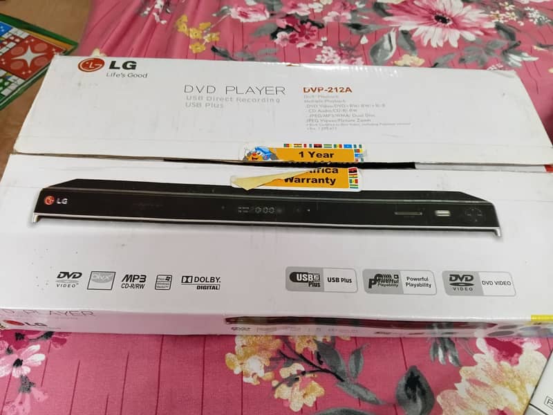 LG DVD player 1