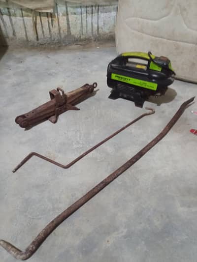 Prescott Pressure Washer + Scissor Jack + Wheel Pana