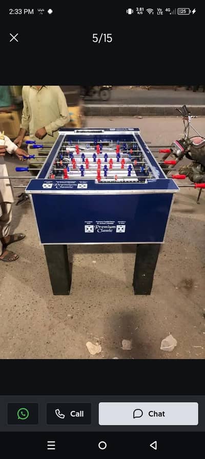 foosball game