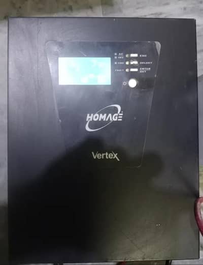 Homage ups vertex wapda and solar supported