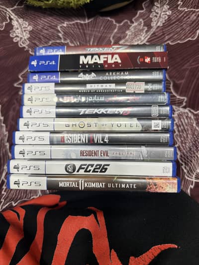 Ps4 and ps5 games