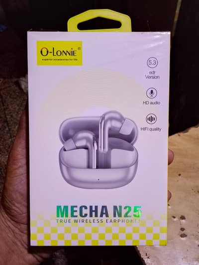 O-Lonnie Mecha N25 original Earbuds contact 03288009414