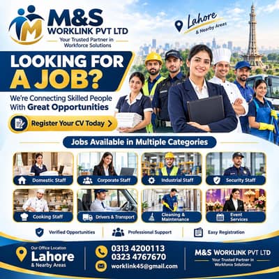 Jobs Available