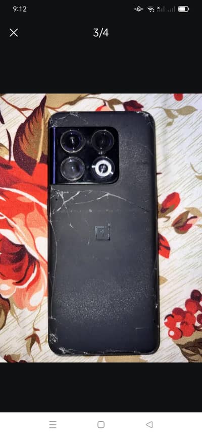 One Plus 10 Pro only back