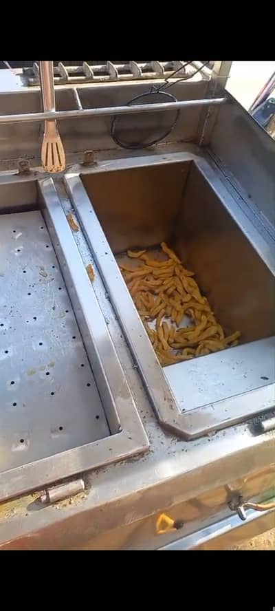 French fries and broast machine for sale