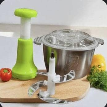 Multi-Functional Manual Hand Push Vegetable Chopper Cutter. . .