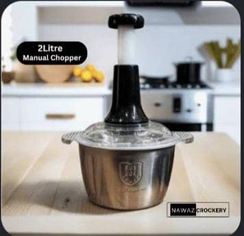Multi-Functional Manual Hand Push Vegetable Chopper Cutter. . . 1
