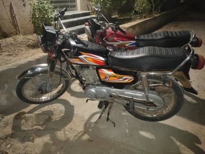 Honda cg125 2022 Karachi number
