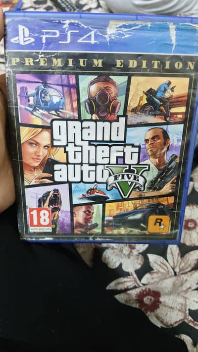 GTA 5 for ps4 and 5 used