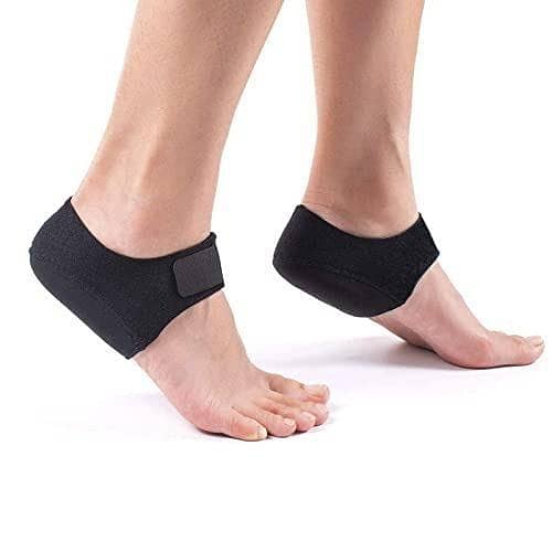 T  Plantar Fasciitis Heel Cups for Heel Pain ã_x0080__x0090_Updated Versionã_x0080__x0091_ Heel Protectors Heel Sleeves Pads, Heel Support for Heel Pain, Heel Spur, Cracked Heels for Women and Men (Black, M 8.5-12 / W 10-13)