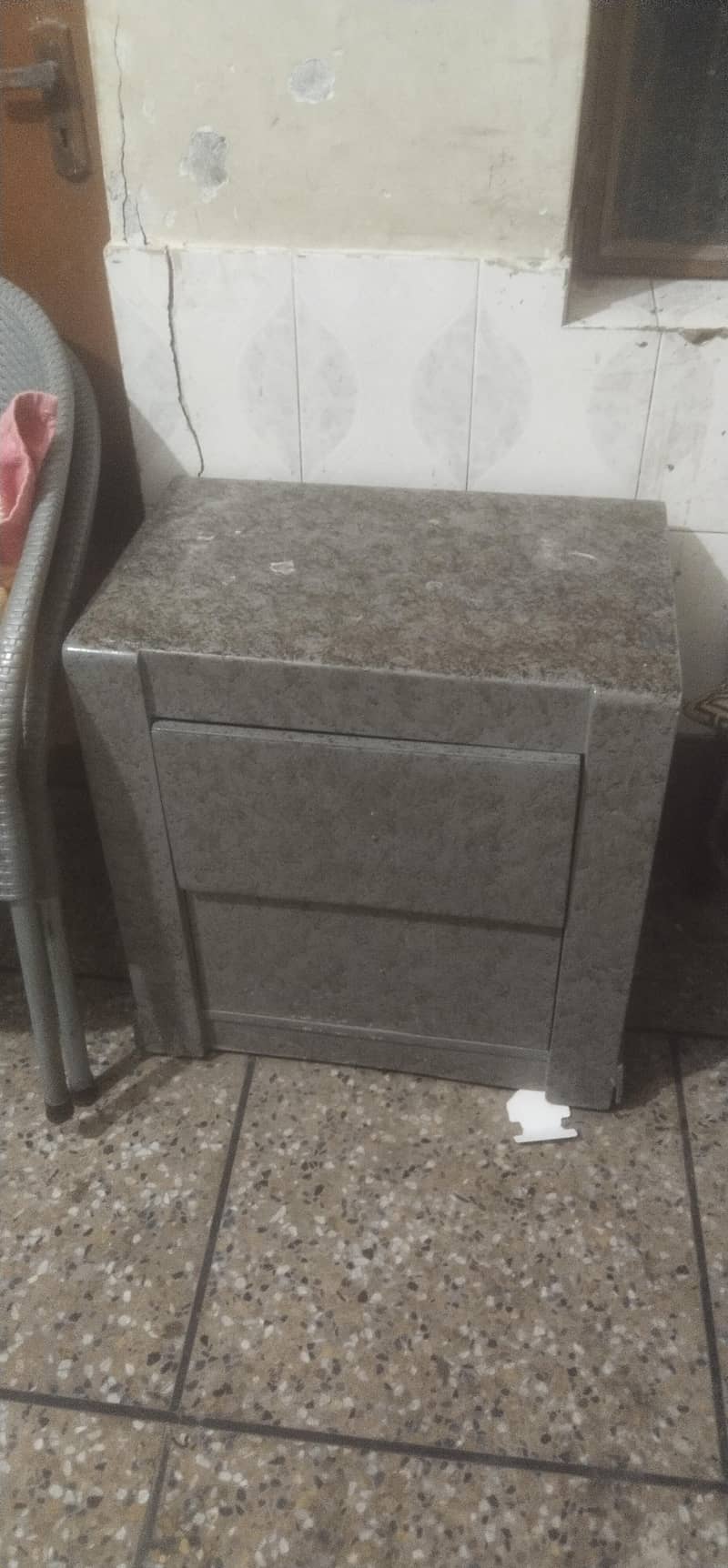 king size bed with dressing and side table 1