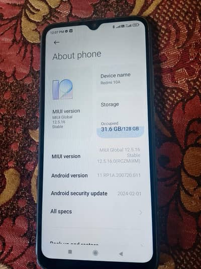 Redmi 10A  6.128
