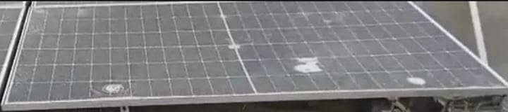 break solar panel