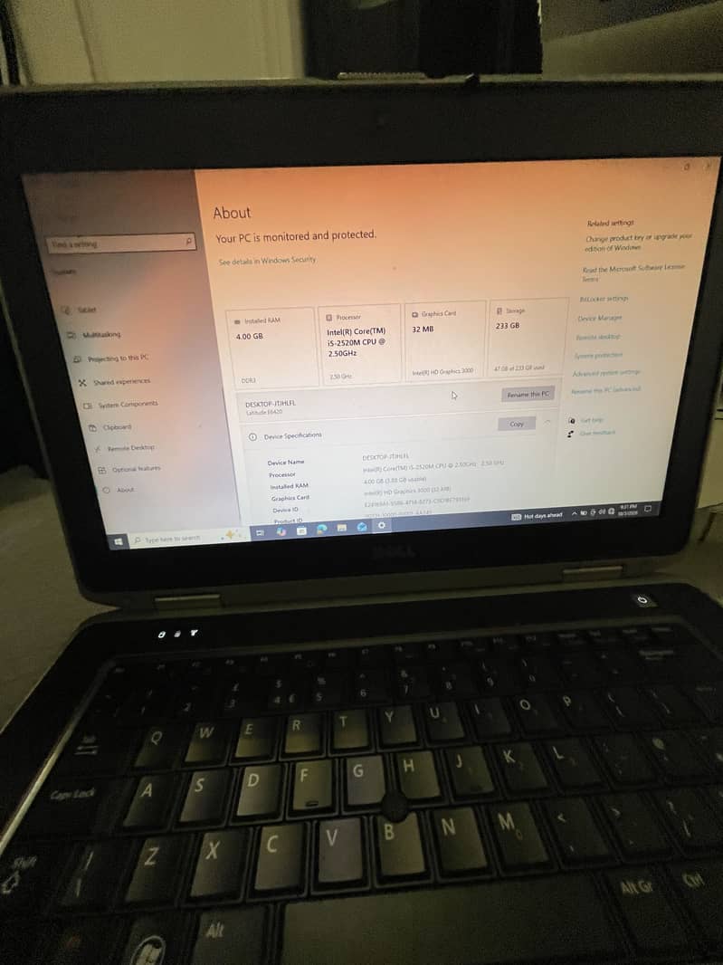 Dell laptop intel core i5 2