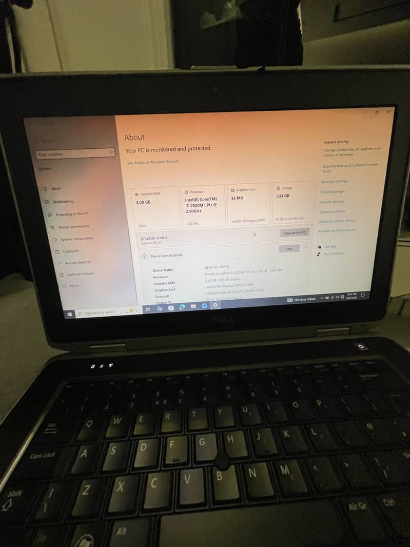 Dell laptop intel core i5 5