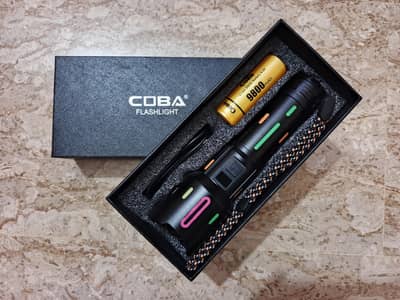 COBA CB-2405 Tactical Rechargeable LED Flashlight 100Watt